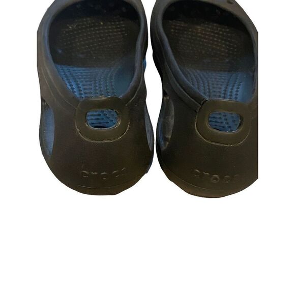 Crocs Kadee Flats Women's Size 6 Slip On Shoes Black - Picture 3 of 4